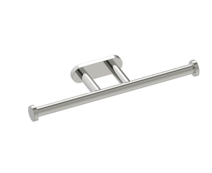 double porte-papier hygiénique OSLO 144155 nickel poli