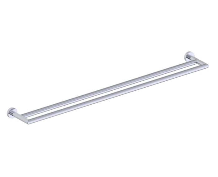 barre à serviette double 30 po OSLO 144302 chrome poli