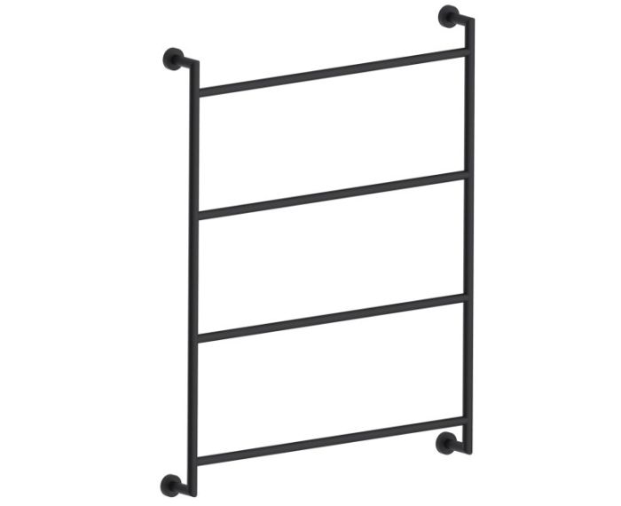 24 po Towel Ladder OSLO 144455 noir mat
