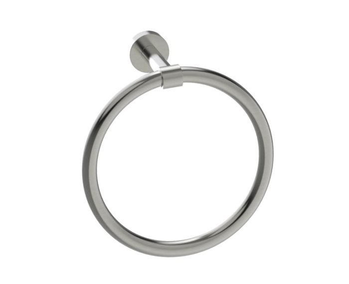 anneau porte-serviette OSLO 144460 nickel brossé