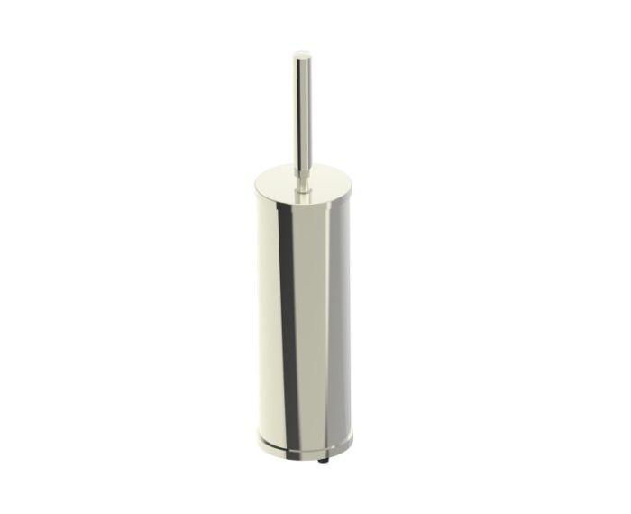 ensemble brosse de toilette OSLO 144620 nickel poli