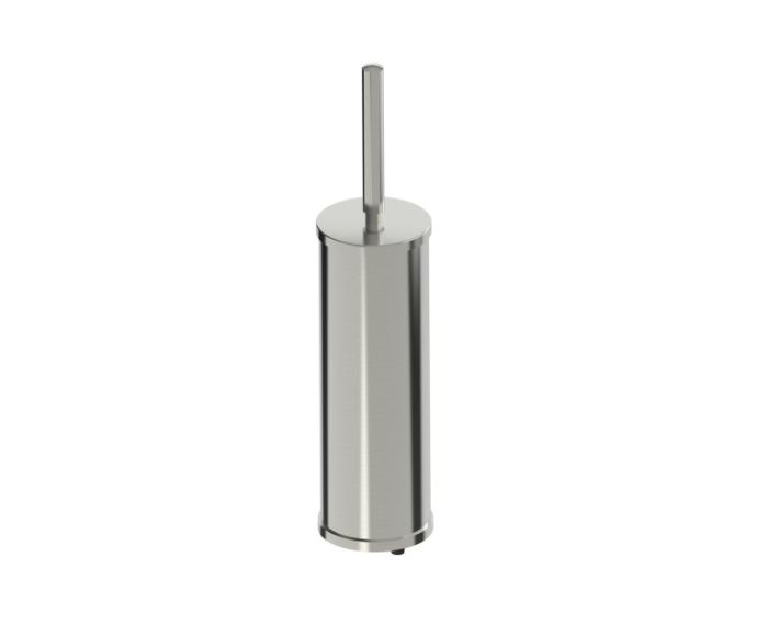ensemble brosse de toilette OSLO 144620 nickel brossé