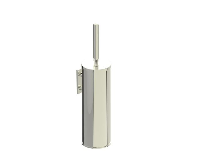 montage muraled ensemble brosse de toilette OSLO 144625 nickel poli