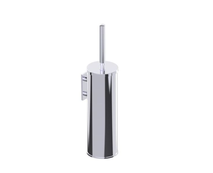 montage muraled ensemble brosse de toilette OSLO 144625 chrome poli