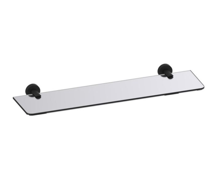 20 po tablette en verre OSLO 144671 noir mat
