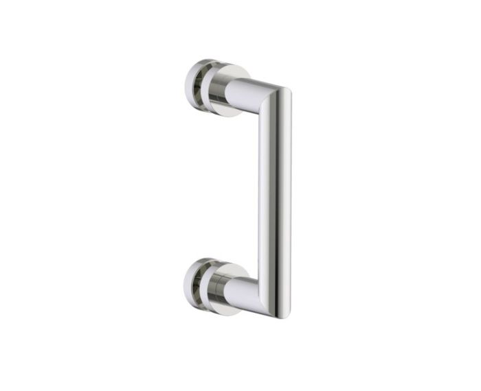 6 po poignée de porte de douche OSLO 1447506 nickel poli