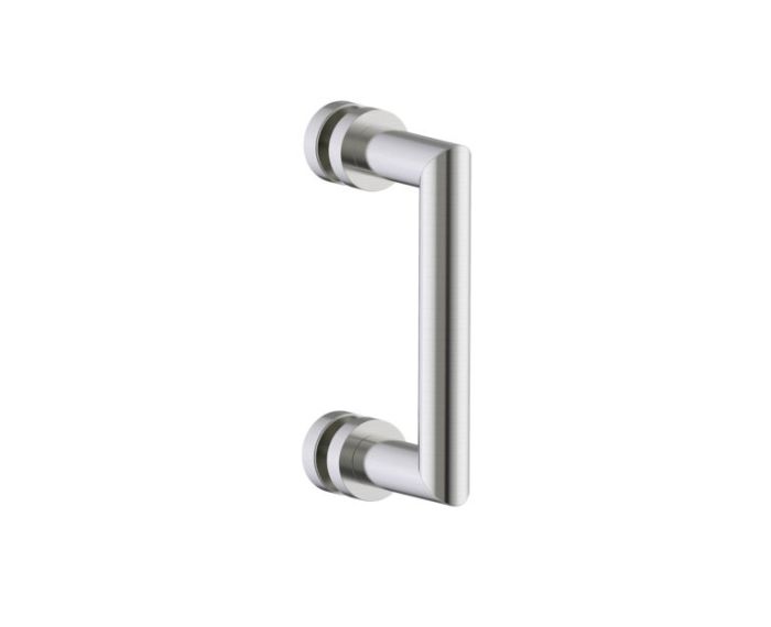 6 po poignée de porte de douche OSLO 1447506 nickel brossé