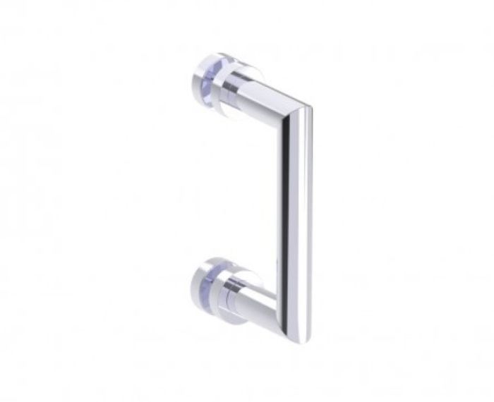6 po poignée de porte de douche OSLO 1447506 chrome poli