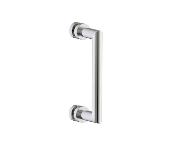 8 po poignée de porte de douche OSLO 1447508 nickel poli
