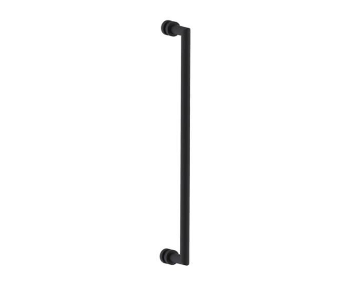24 po poignée de porte de douche OSLO 1447524 noir mat