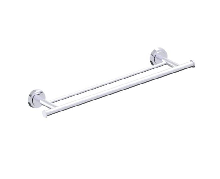 barre à serviette double 18 po SOFIA 167182 chrome poli