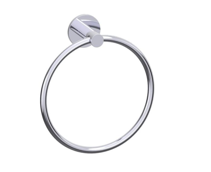 Round anneau porte-serviette NICE 170460 chrome poli