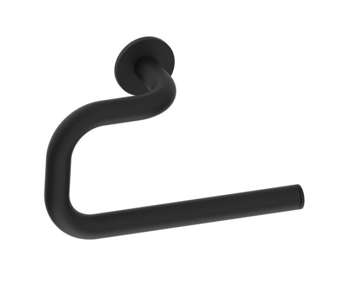anneau porte-serviette NICE 170465 noir mat