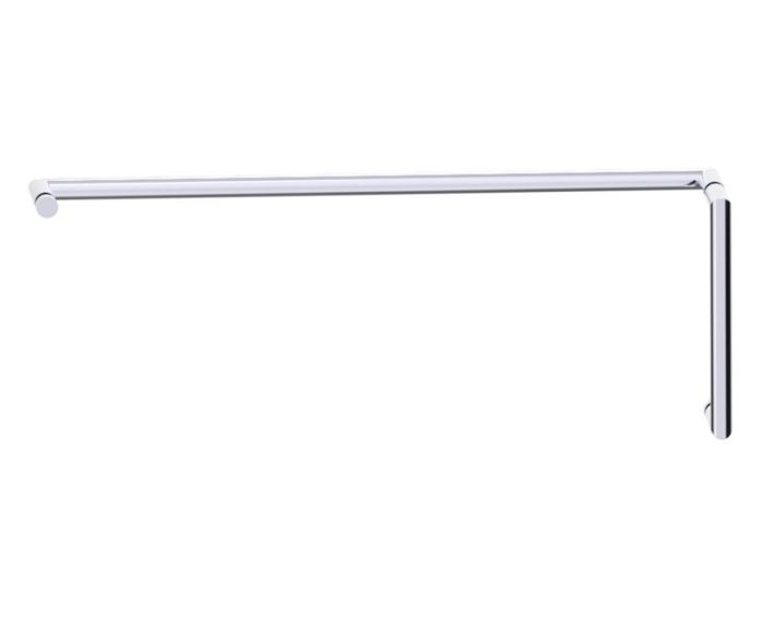 poignée de porte de douche décalée 8 po x 24 po SEVILLE 18870824 chrome poli