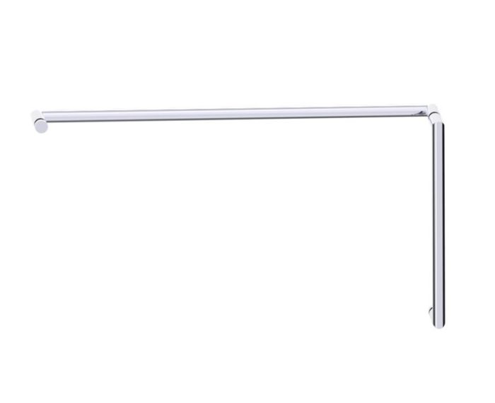 poignée de porte de douche décalée 12 po x 24 po SEVILLE 18871224 chrome poli