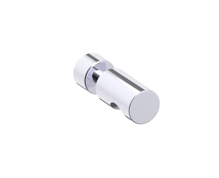 poignée simple pour porte de douche SEVILLE 1887501 chrome poli