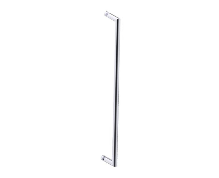 24 po poignée simple pour porte de douche SEVILLE 1887524 chrome poli