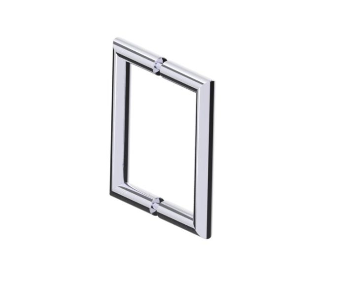 poignée double pour porte de douche 6 po SEVILLE 1887806 chrome poli