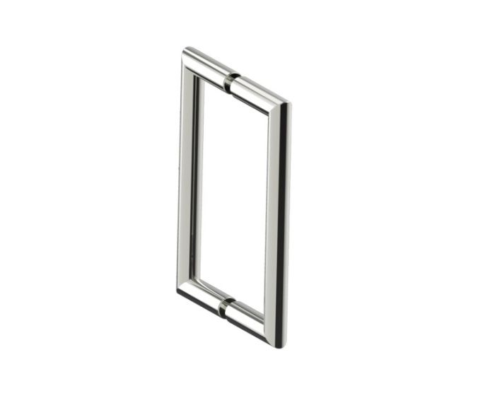 poignée double pour porte de douche 8 po SEVILLE 1887808 nickel poli