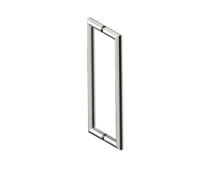 poignée double pour porte de douche 12 po SEVILLE 1887812 nickel poli