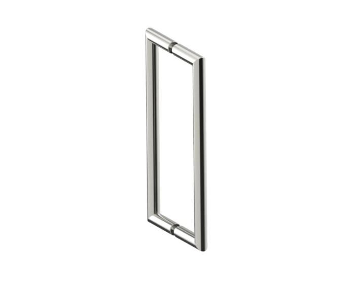 poignée double pour porte de douche 12 po SEVILLE 1887812 nickel brossé