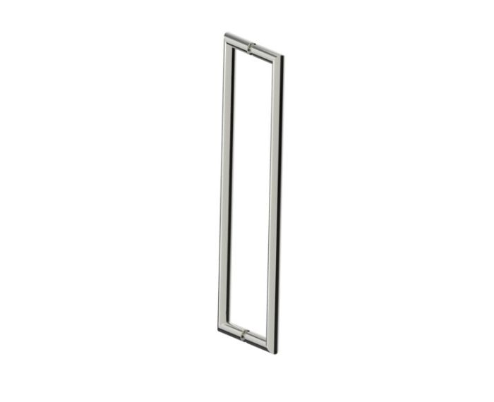 poignée double pour porte de douche 18 po SEVILLE 1887818 nickel poli