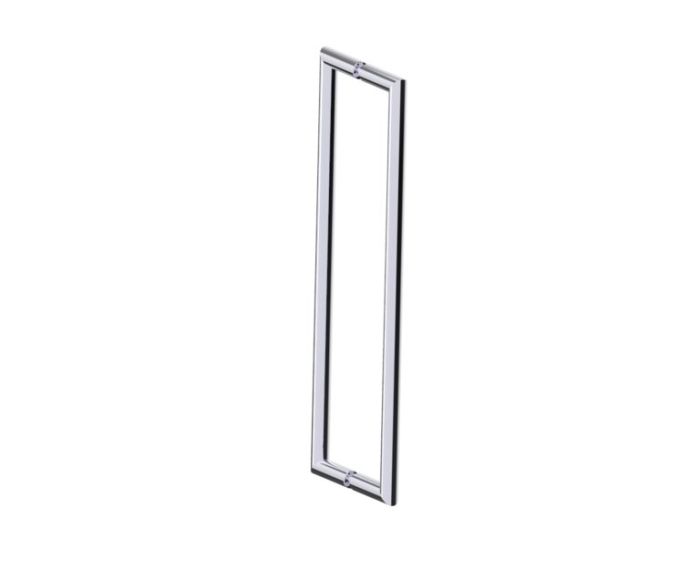 poignée double pour porte de douche 18 po SEVILLE 1887818 chrome poli