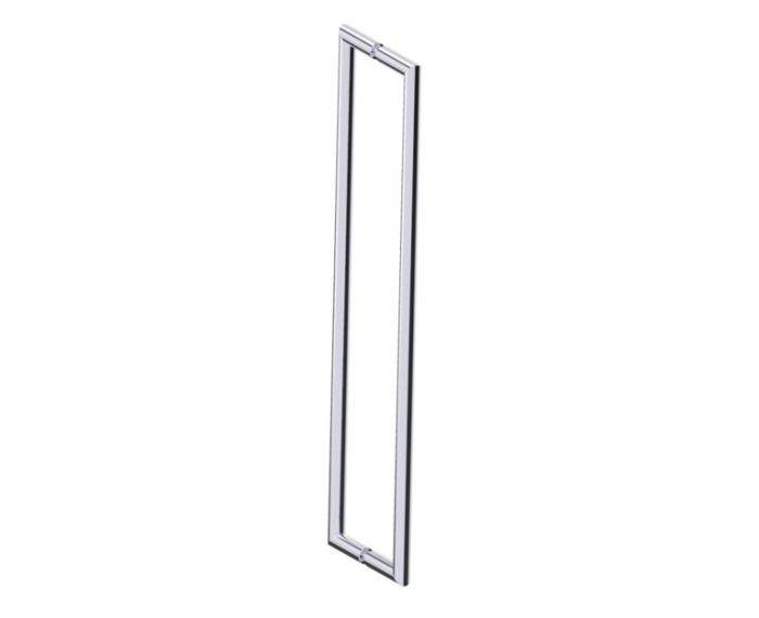 poignée double pour porte de douche 24 po SEVILLE 1887824 chrome poli