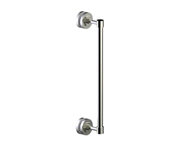 18 po poignée simple pour porte de douche WINDSOR 2247518 nickel poli
