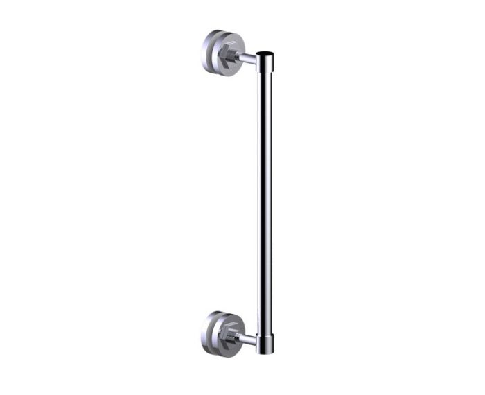 18 po poignée simple pour porte de douche WINDSOR 2247518 chrome poli