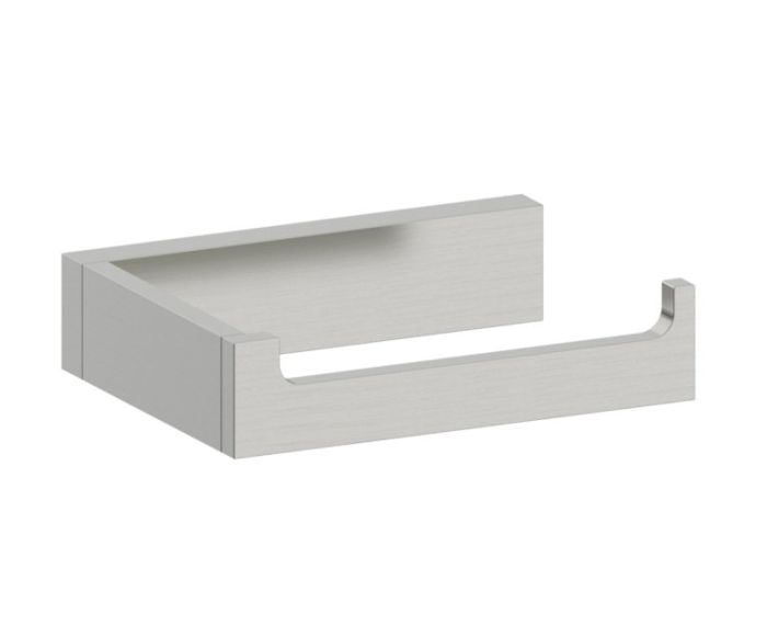 porte-papier hygiénique (dos plein) BERLIN 232151SB nickel brossé