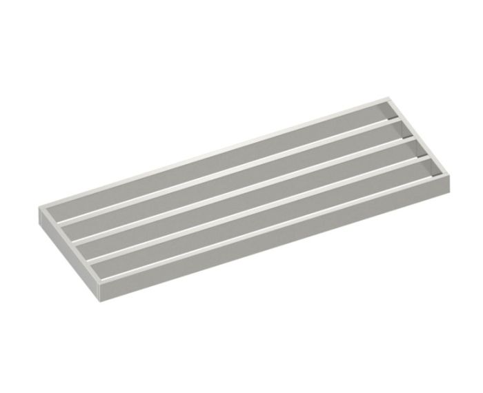 tablette porte-serviettes BERLIN 232440 nickel brossé
