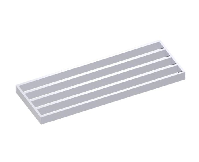 tablette porte-serviettes BERLIN 232440 chrome poli