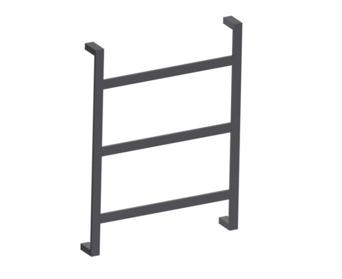 24 po Towel Ladder BERLIN 232455 noir mat