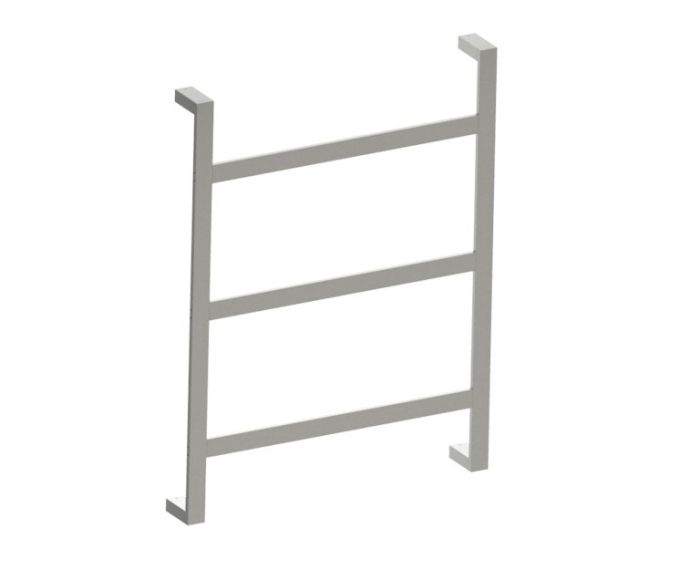 24 po Towel Ladder BERLIN 232455 nickel brossé