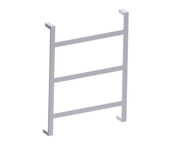 24 po Towel Ladder BERLIN 232455 chrome poli