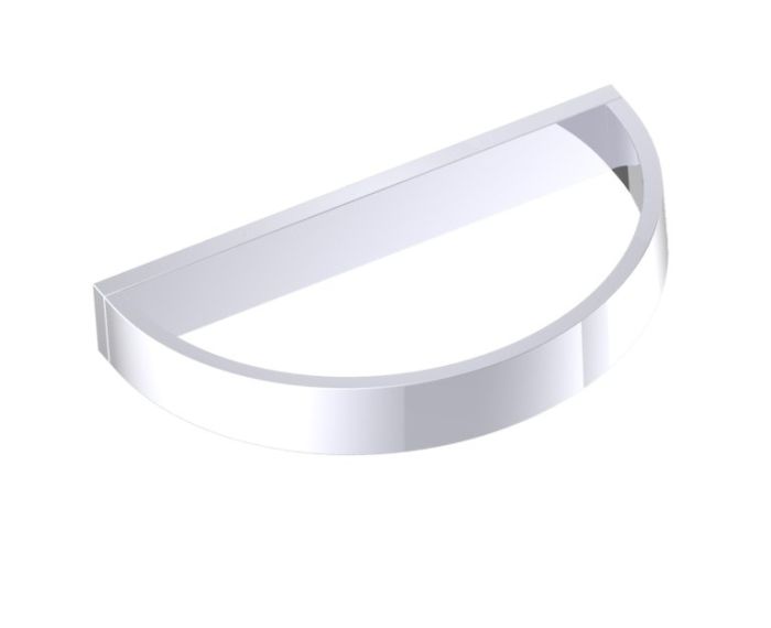 Half Moon anneau porte-serviette BERLIN 232463 chrome poli