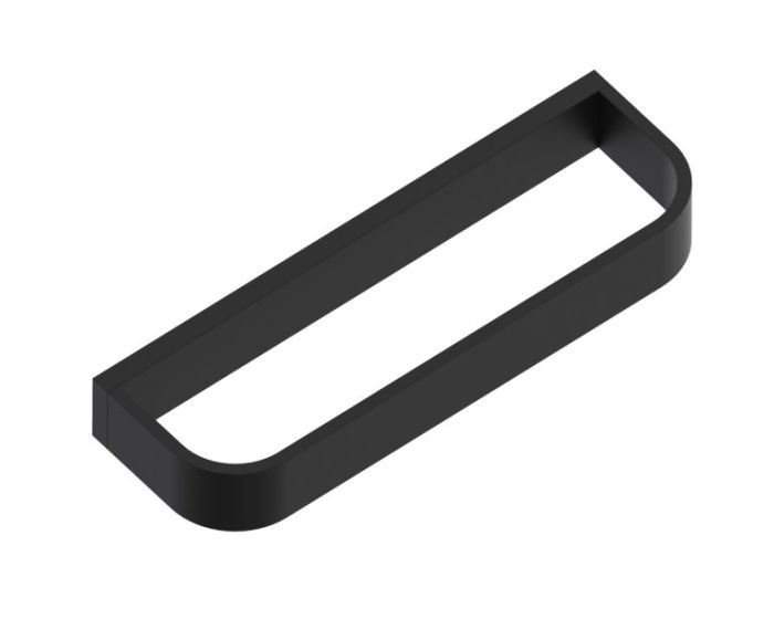anneau porte-serviette BONN 238460 noir mat