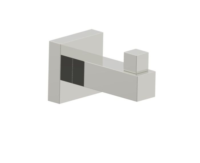 crochet à peignoir simple LONDON 248130 nickel poli
