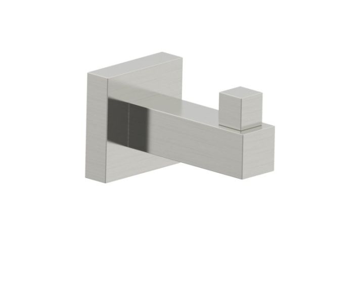 crochet à peignoir simple LONDON 248130 nickel brossé