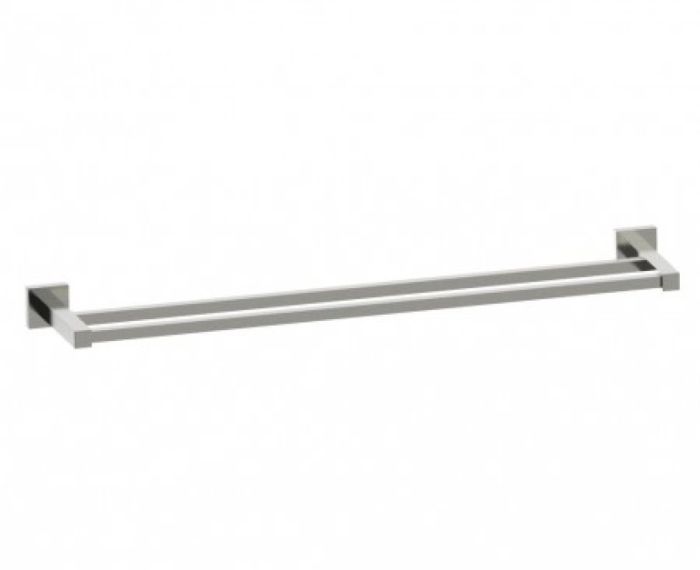 barre à serviette double 24 po LONDON 248242 nickel brossé