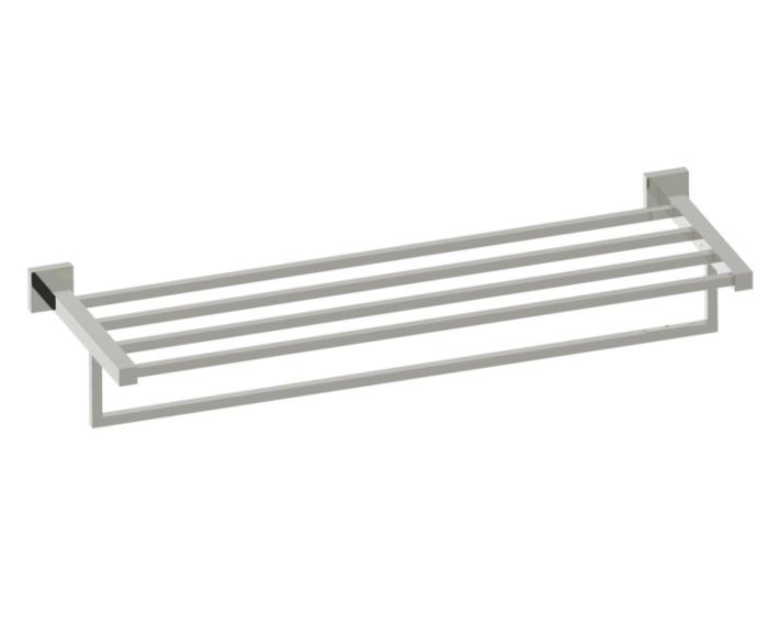 tablette porte-serviettes with 24 po barre à serviette LONDON 248442 nickel poli