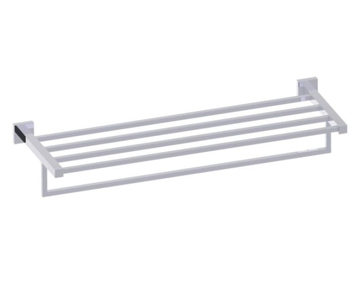 tablette porte-serviettes with 24 po barre à serviette LONDON 248442 chrome poli
