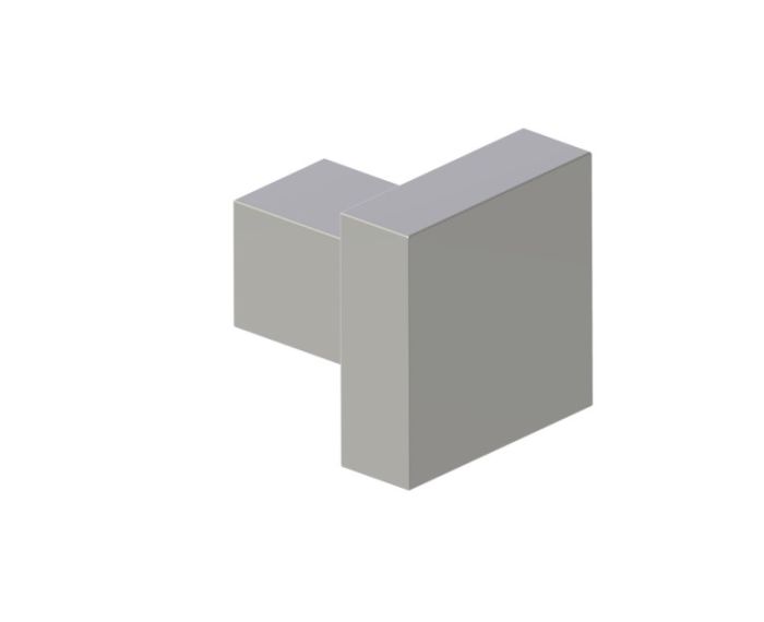 bouton d'armoire LONDON 248700 nickel poli