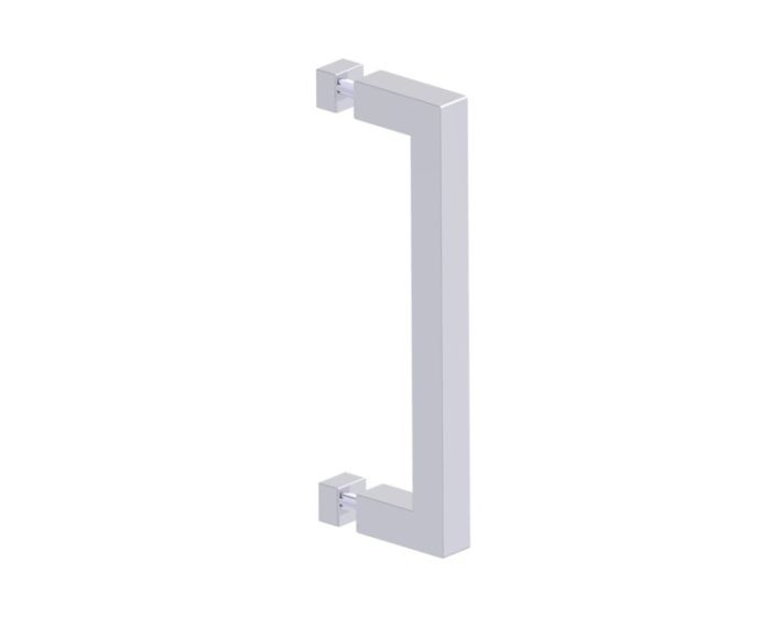 8 po poignée de porte de douche LONDON 2487508 chrome poli