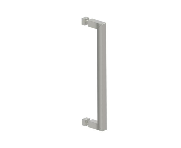 12 po poignée de porte de douche LONDON 2487512 nickel brossé