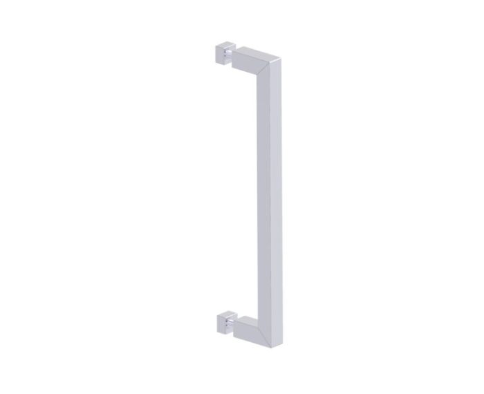 12 po poignée de porte de douche LONDON 2487512 chrome poli