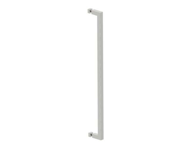 24 po poignée de porte de douche LONDON 2487524 nickel poli