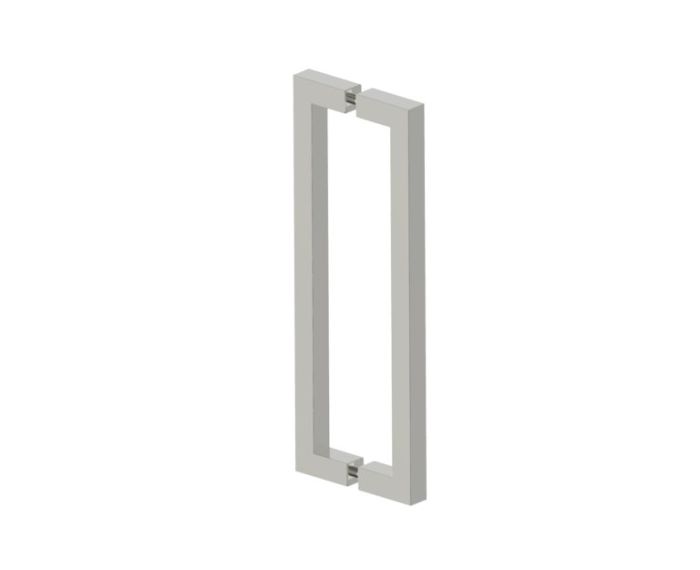 poignée double pour porte de douche 12 po LONDON 2487812 nickel poli