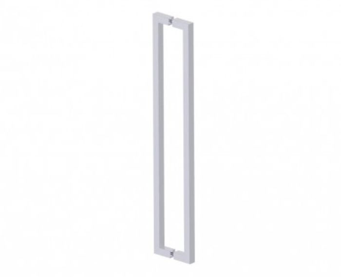 poignée double pour porte de douche 24 po LONDON 2487824 chrome poli